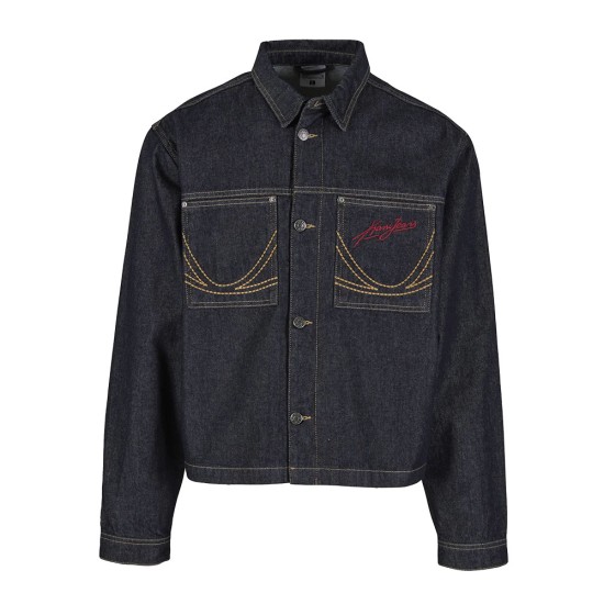 Karl Kani jacket Cropped Rinsed Denim Jacket